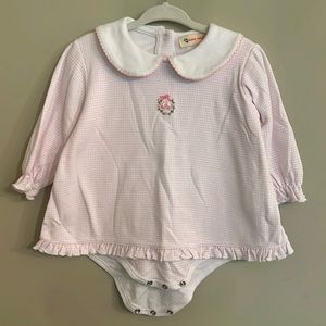 Baby Luigi knit dress bubble